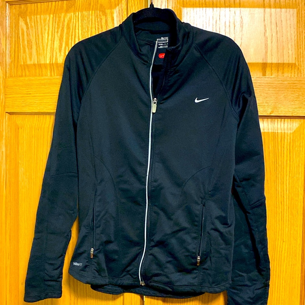 Nike Women's Black Zip-Up Jacket